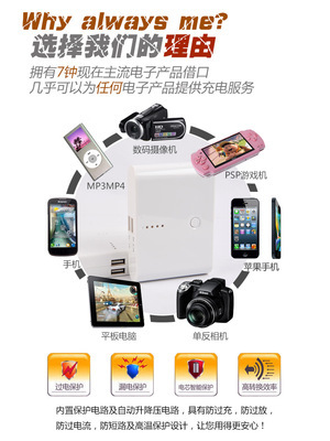 【工廠直供】誠招代理批發(fā)商 6節(jié)大容量移動電源，品質(zhì)實(shí)力，共創(chuàng)財富